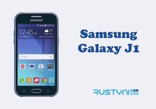 Samsung Galaxy J1 Rustyni