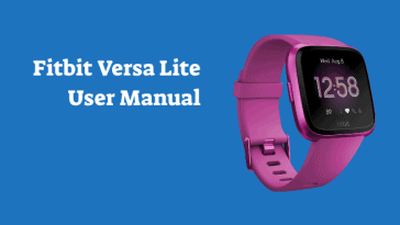 Fitbit Versa Lite User Manual