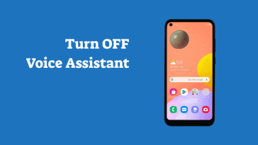 turn off voice assistant samsung